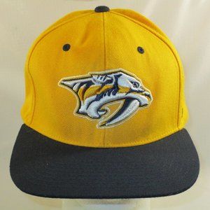 Nashville Predators NHL Zephyr Yellow/Blue Cap Hat